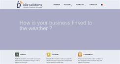 Desktop Screenshot of bliasolutions.com